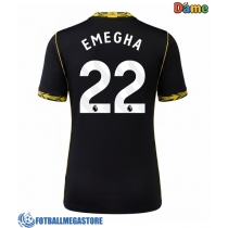 Fotballdrakt Dame Chelsea Emmanuel Emegha #22 Bortedrakt 2026-27 Kortermet